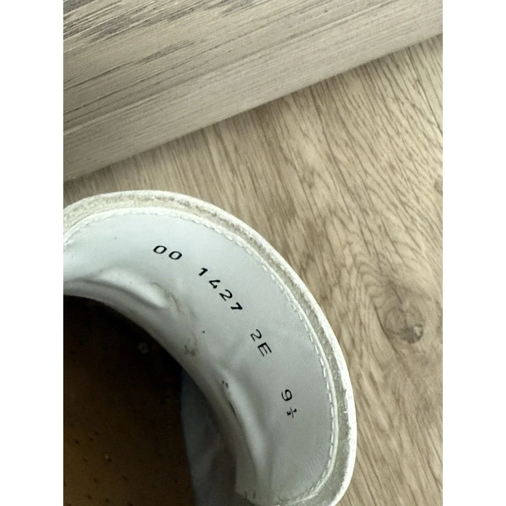 Salvatore Ferragamo Men's Shoes White‎ Blue Size 9.5 US with No box